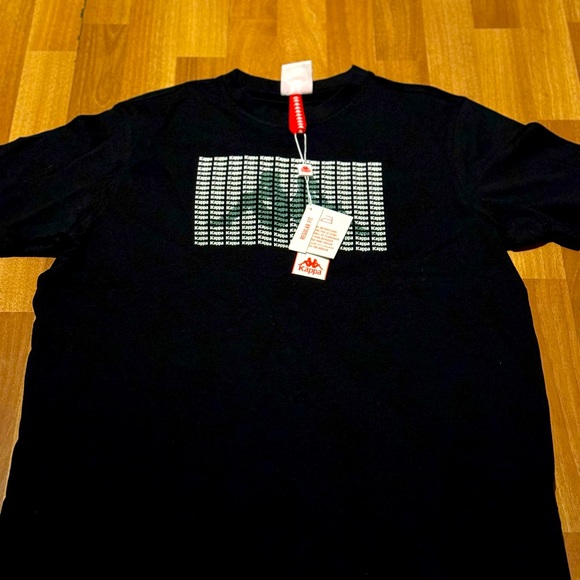 NWT Kappa Large black T-shirt - Picture 2 of 2